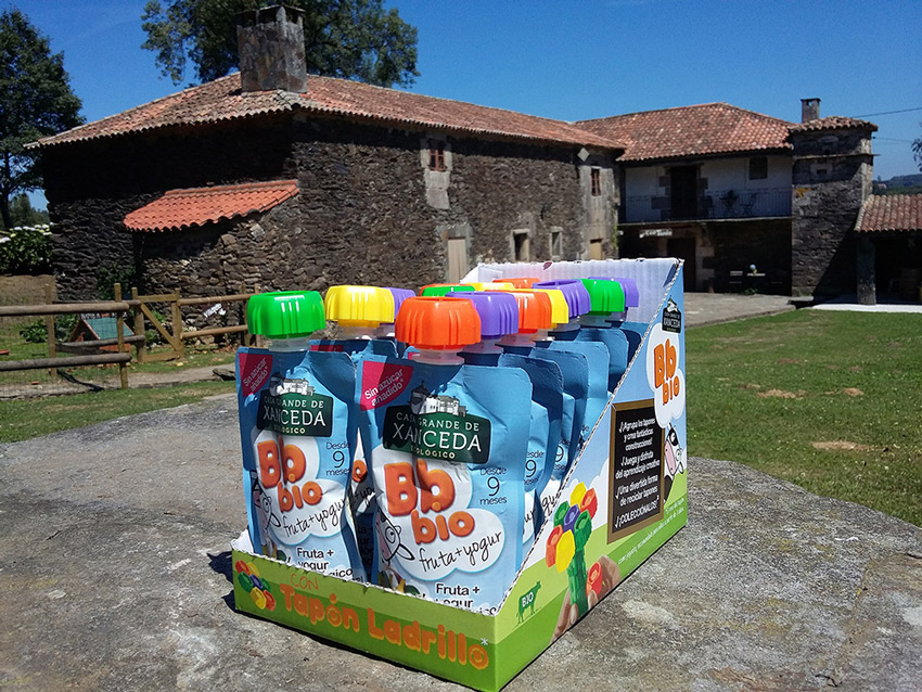 Los bebibles de Casa Grande de Xanceda, ¡un yogur ecológico que no necesita frío!