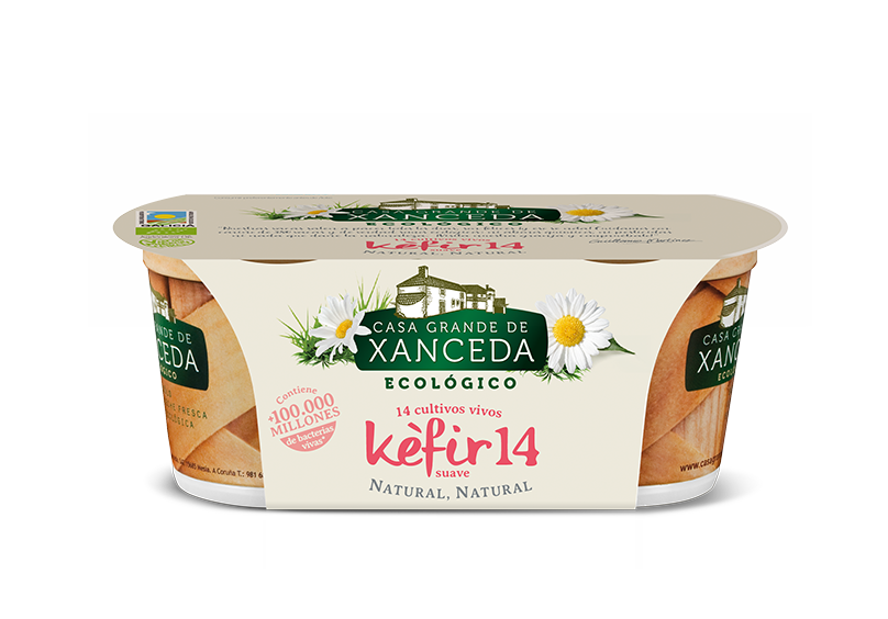 Aquí está, nuestro kéfir ecológico natural