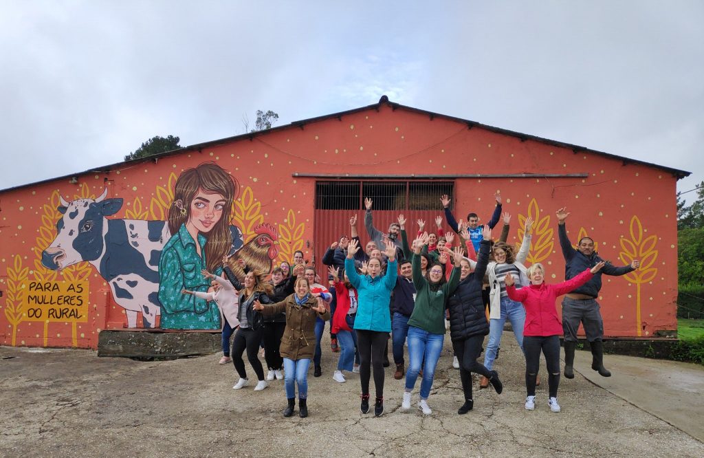 Aventureros Xanceda homenaje mujer rural 