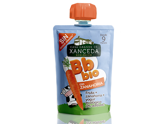 Os puede parecer una mezcla de sabores curiosa, pero os garantizamos que nuestro BB bio de zanahoria está buenísimo