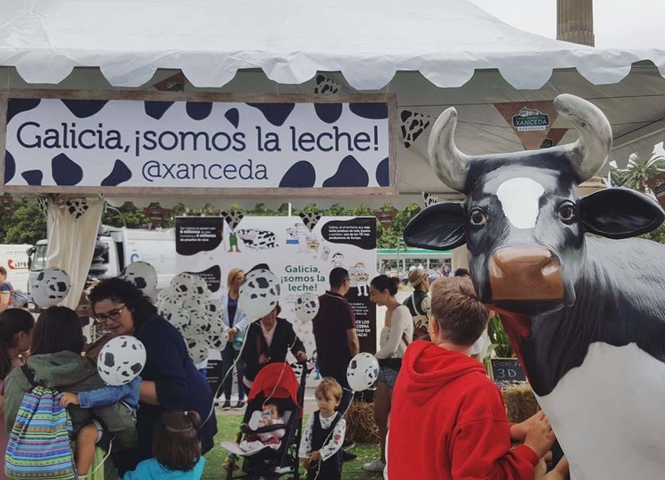 Galicia, potencia como productor lácteo a nivel europeo. ¡Cómo no presumir!
