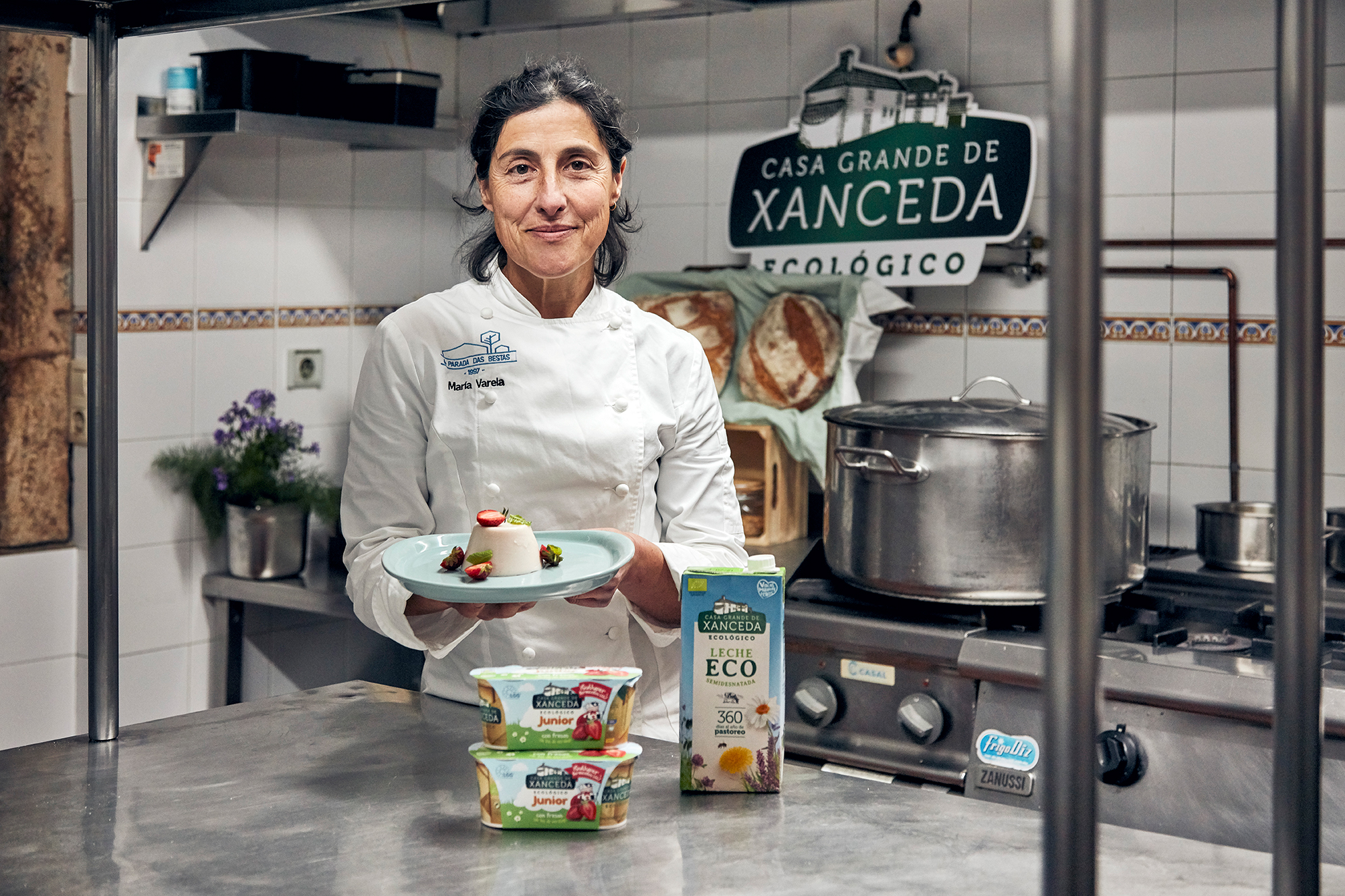 Una rápida y deliciosa panna cotta de yogur por María Varela