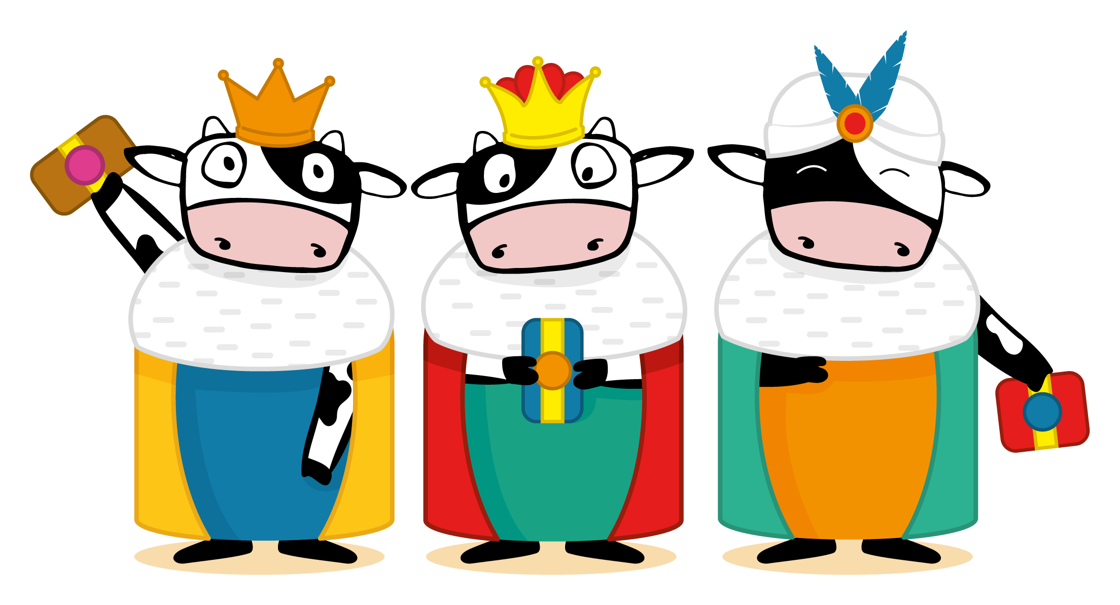 Los Reyes Magos ¡son la leche!, se merecen un regalo