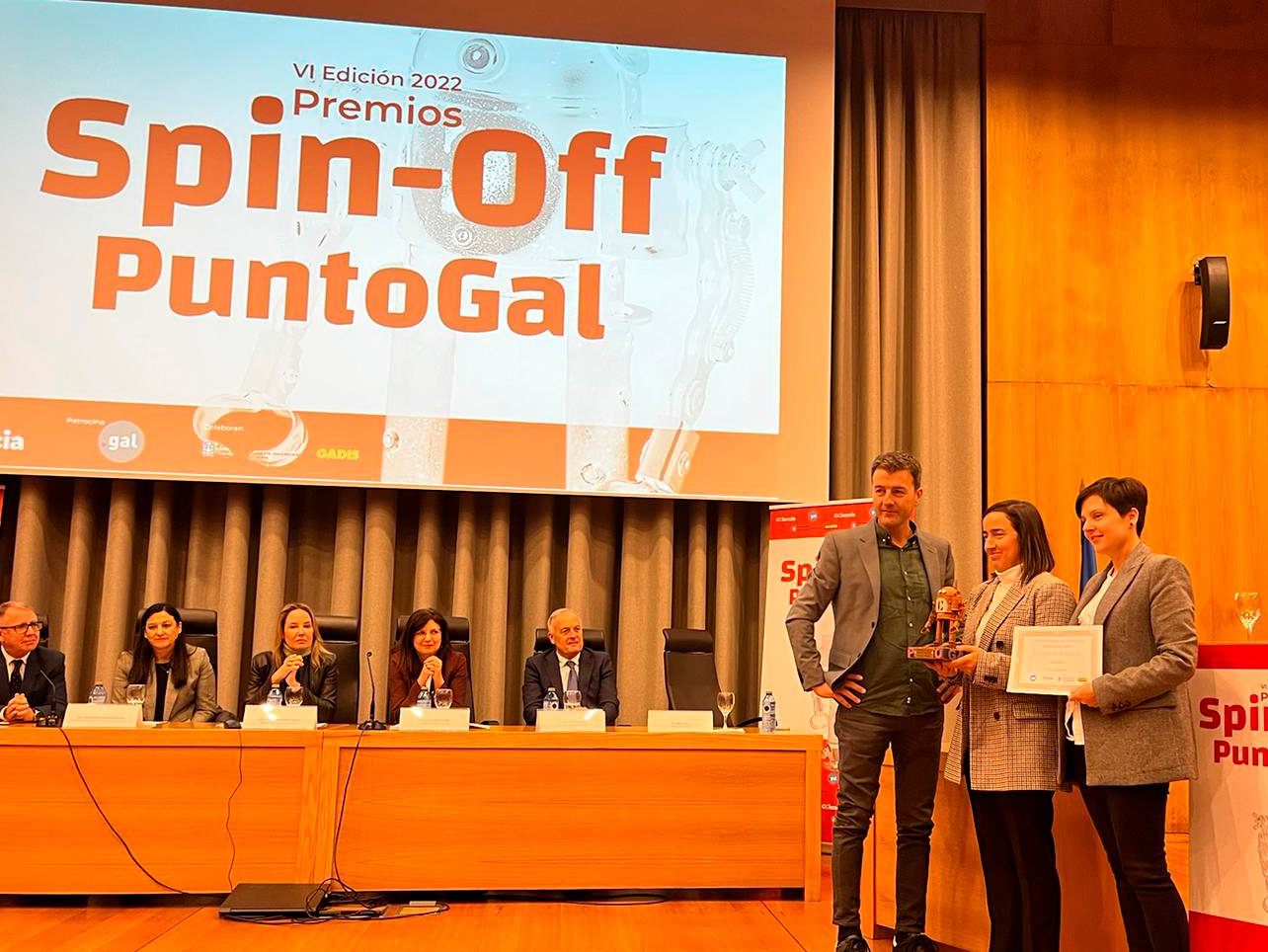 Ganadores del VI Premio Spinoff PuntoGal