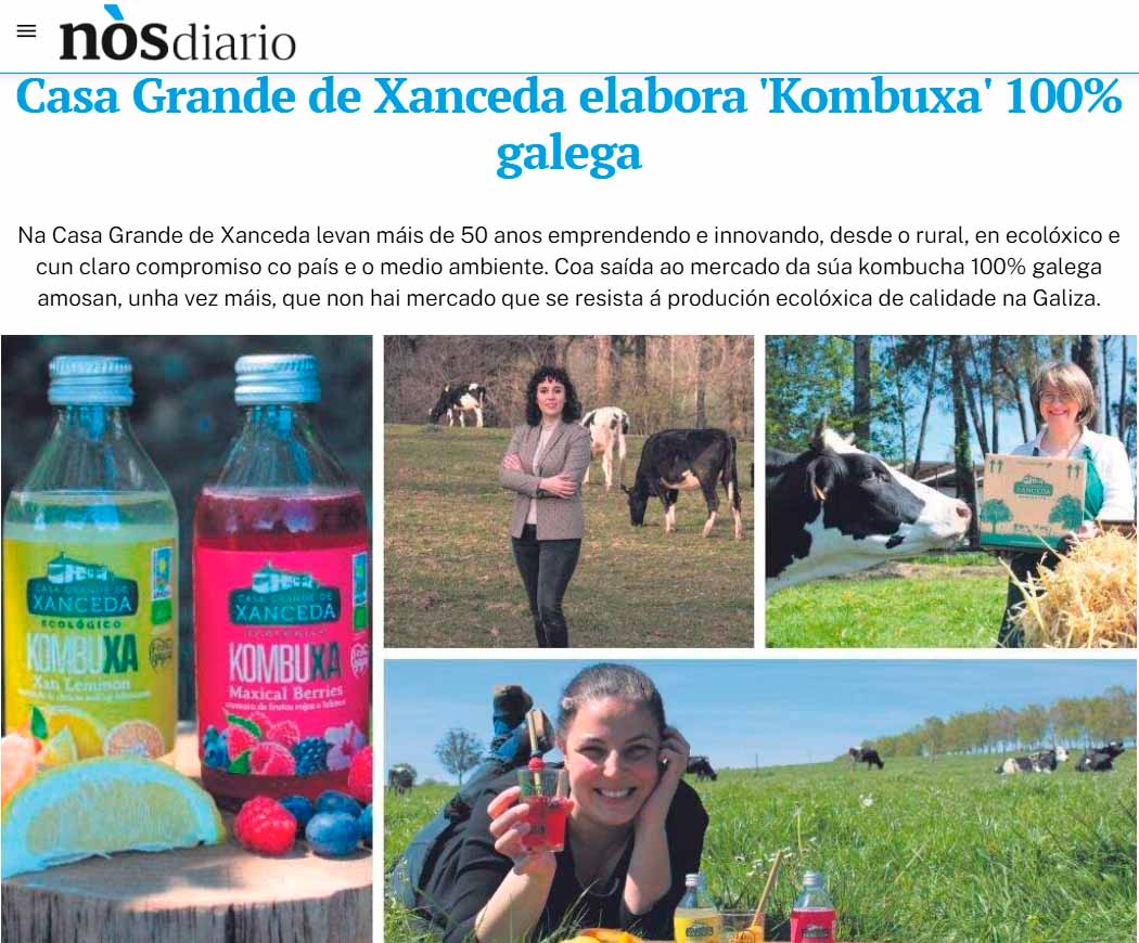 ¡Nuestra Kombuxa en los medios!