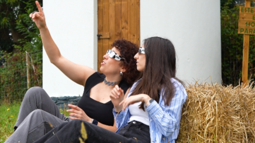 ECLIPSE ENTRE VACAS